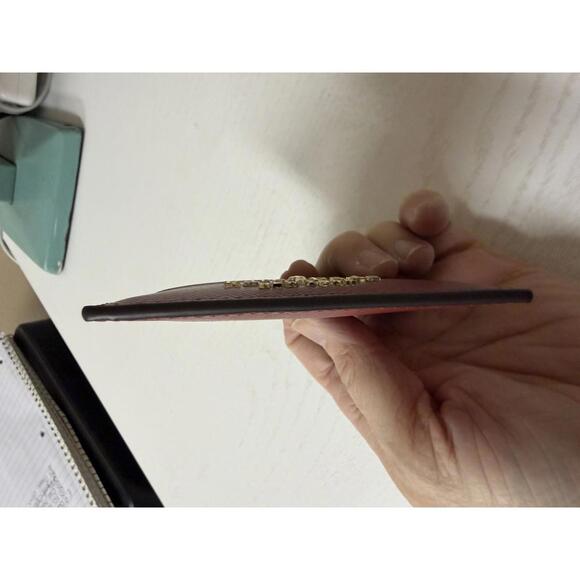 Kate Spade New York NWT Burgundy Leather Card Holder Wallet - Picture 4 of 5